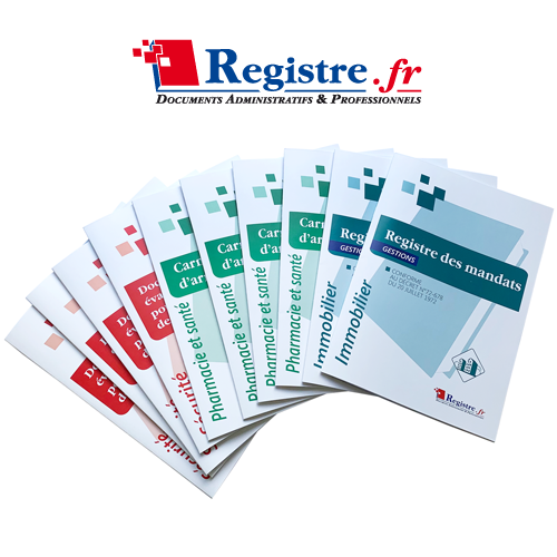 Image de registres professionnel fait Registre.